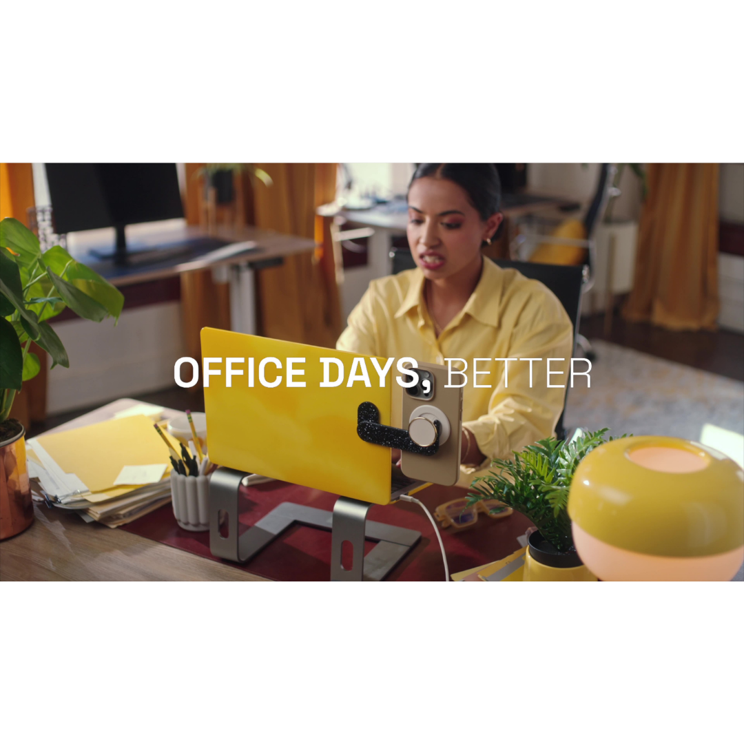 Consumer tech ad variation 4 — benefit-driven copy and imagery